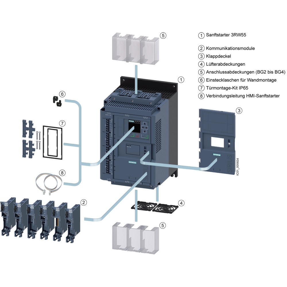 Sanftstarter 3RW5545-6HA16