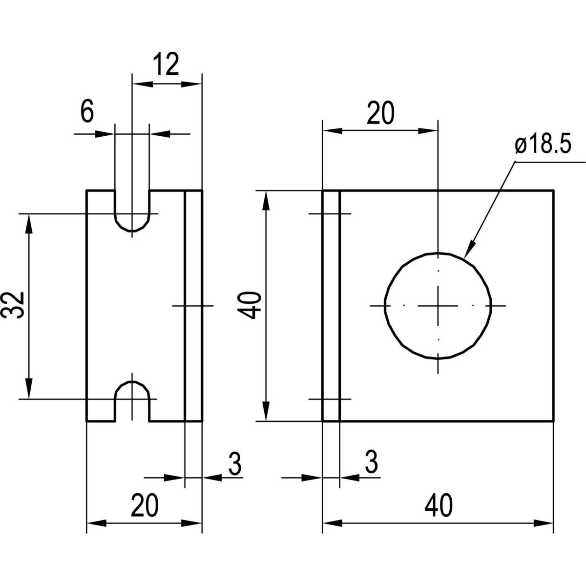 Montagewinkel MA18