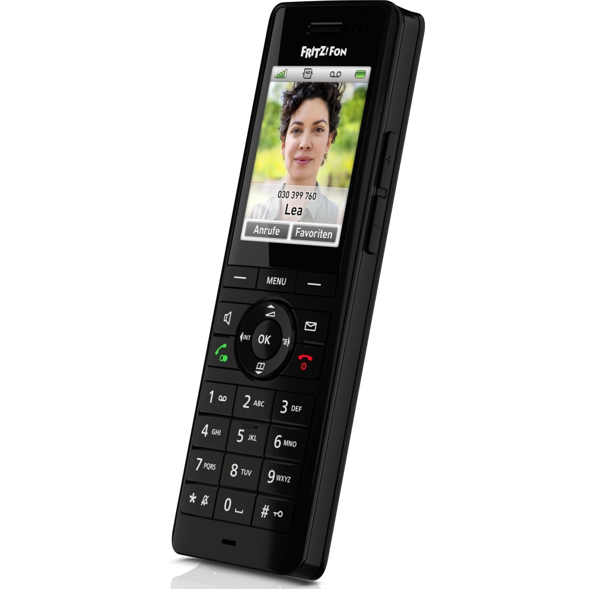 DECT Telefon FRITZ!Fon X6 schwarz
