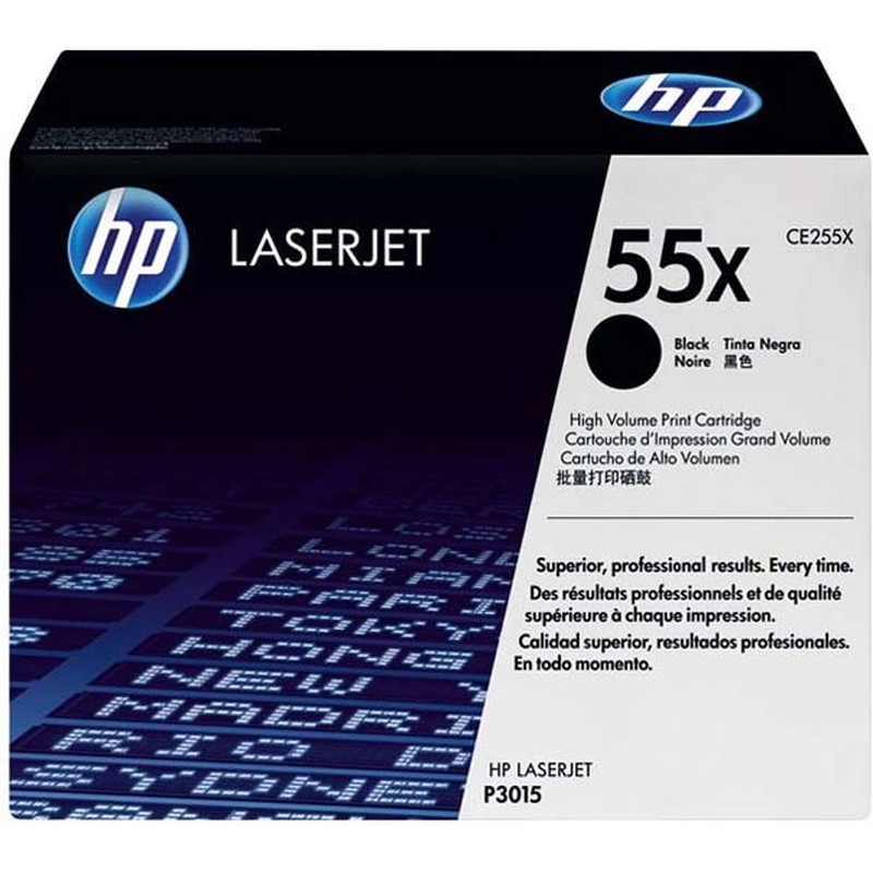 Lasertoner CE255X sw