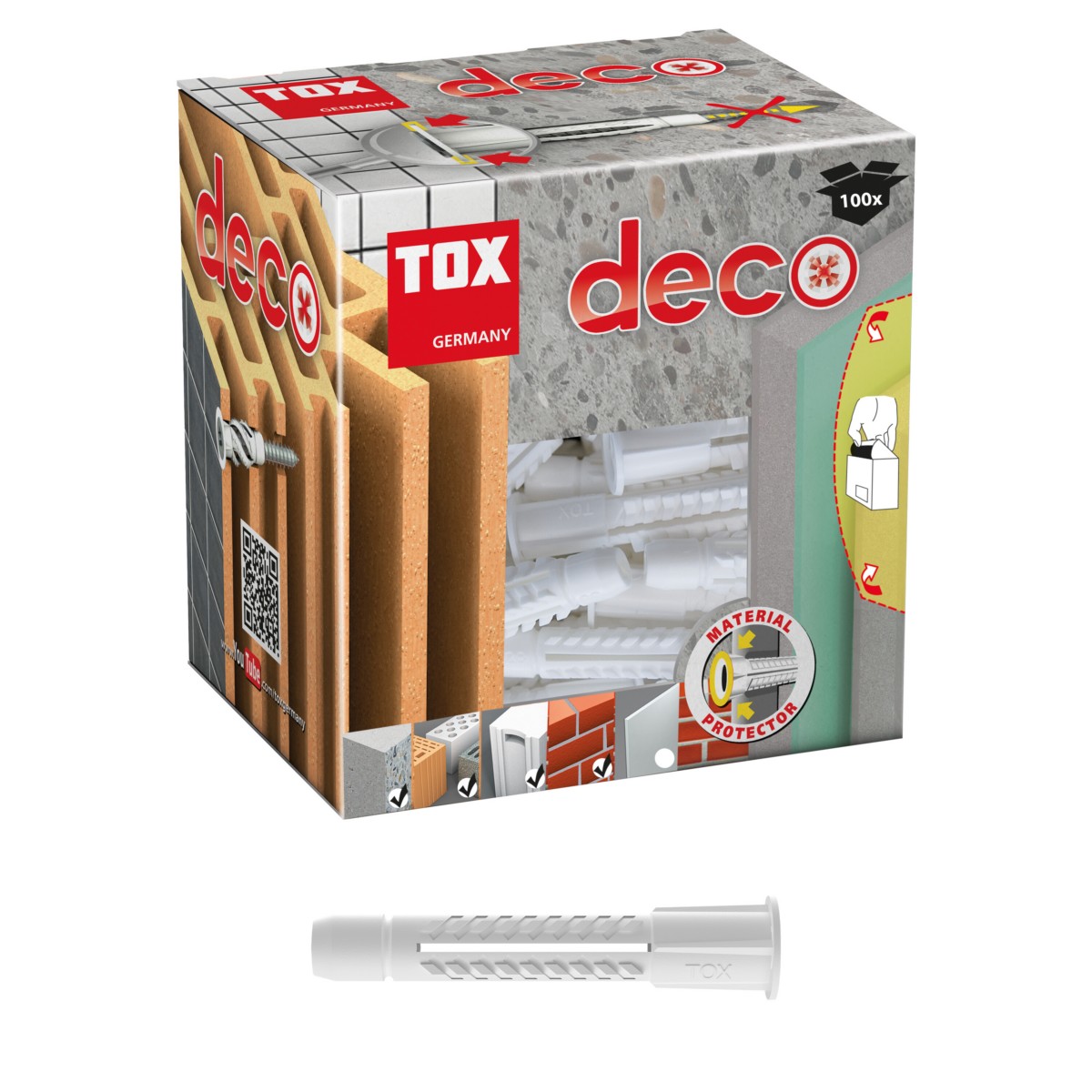 Allzweckdübel Deco 6/28 KT