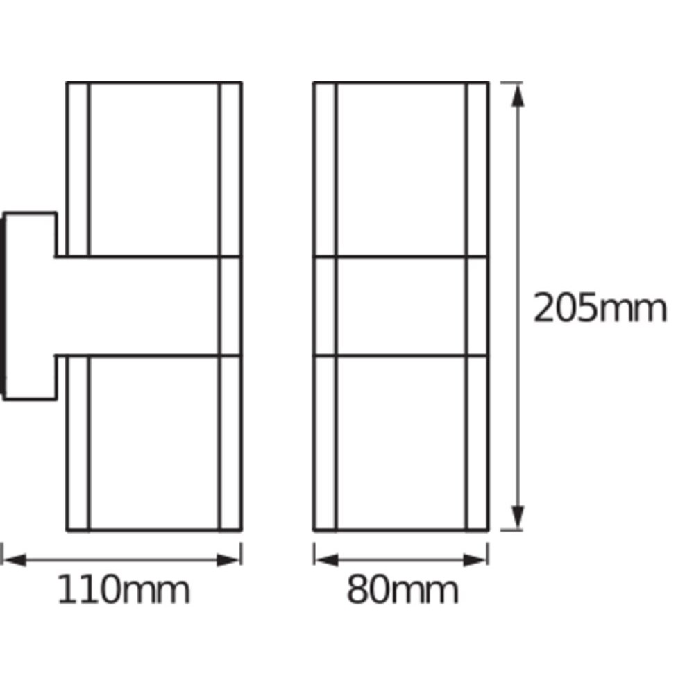 LED-Wandleuchte SMART+#4058075478077