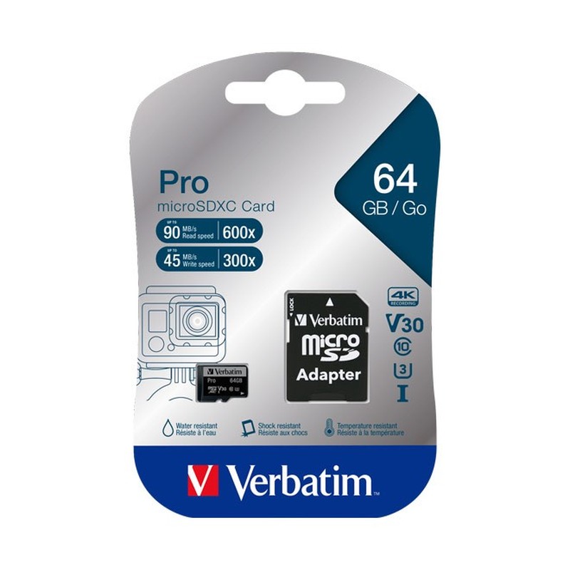 microSDXC-Card 64GB PRO 47042