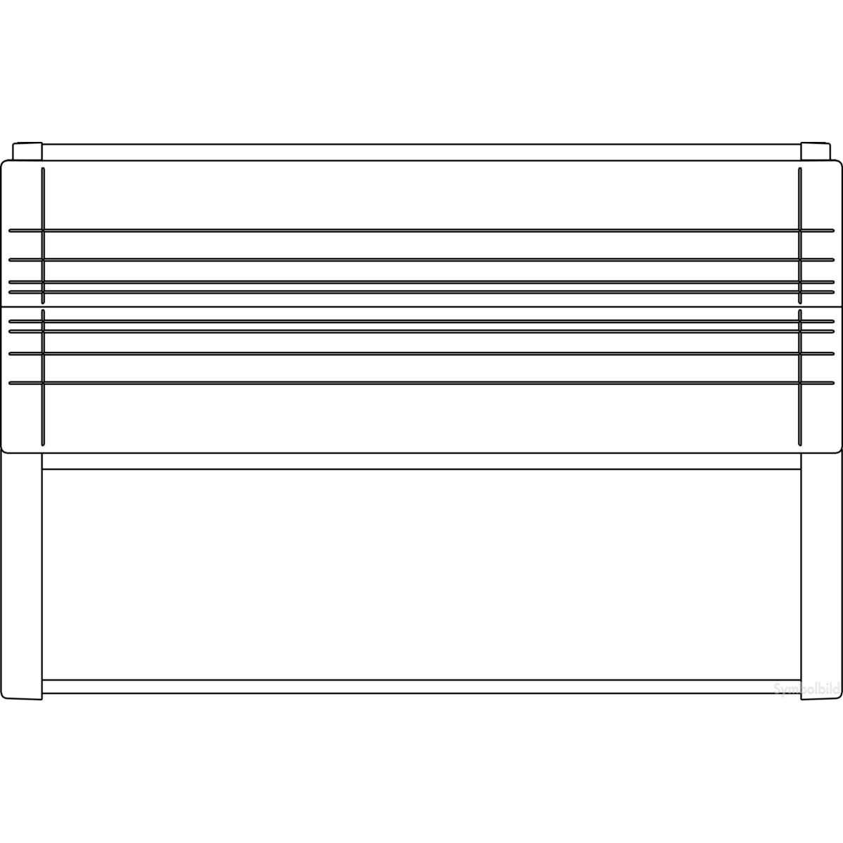 Sockel X3 950/470 RAL7035