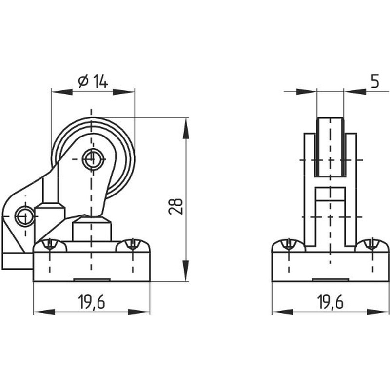 Positionsschalter Z1R 236-11Z-M20