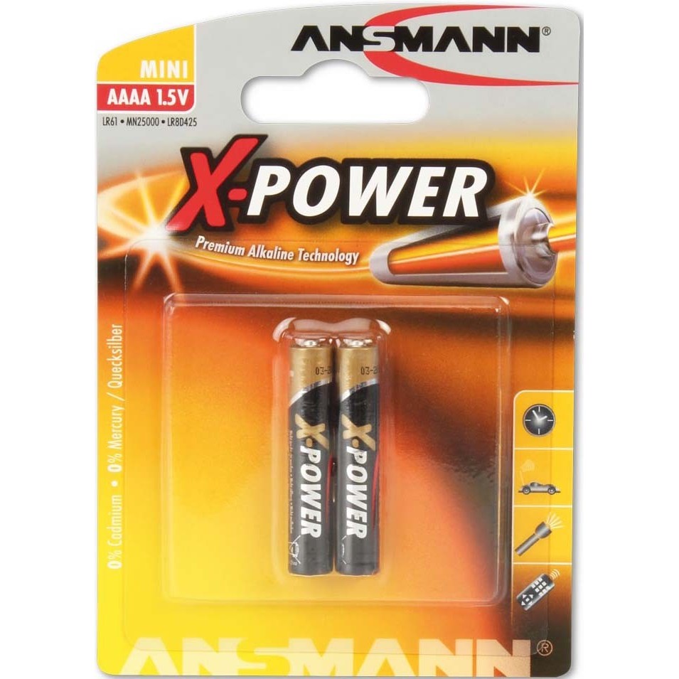 Batterie Mini AAAA 1510-0005 Bli(VE2)