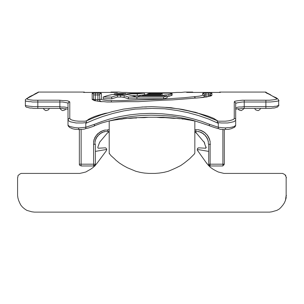 Einlegemutter Aluminium 2000034
