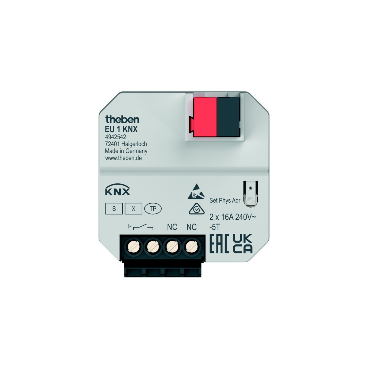 1-fach Funk-Aktor EU 1 KNX