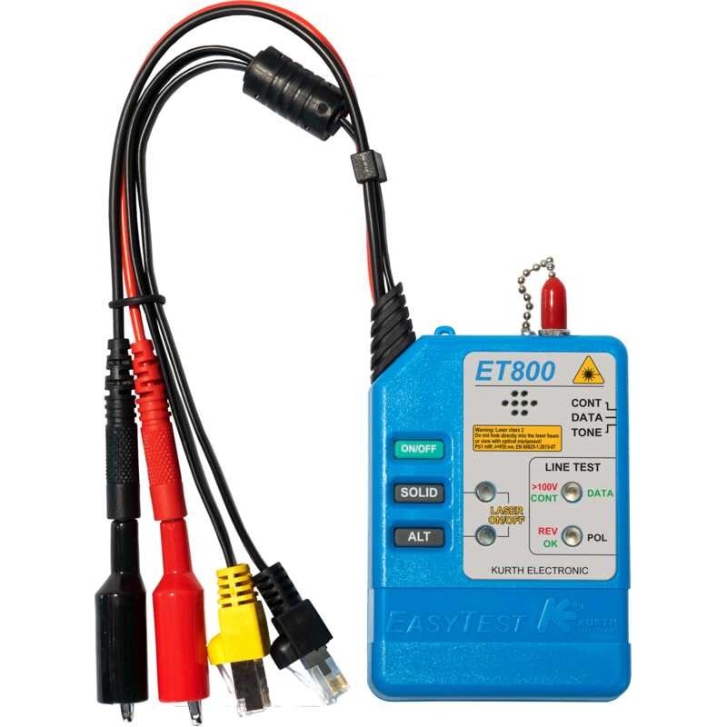 LWL u. Cu Suchsignalgener. Easytest 800