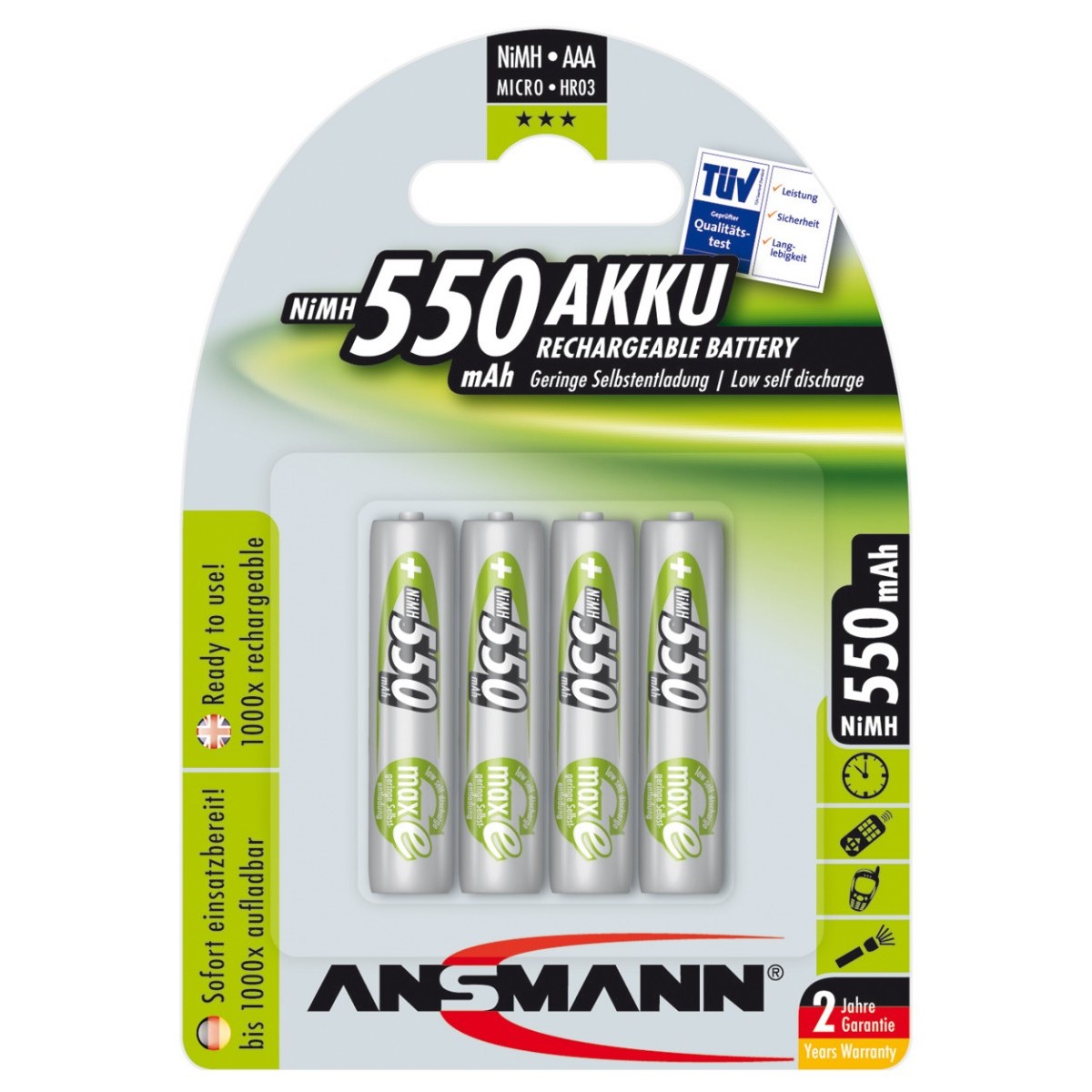 Akku 1,2V Micro AAA 119540(VE 4)