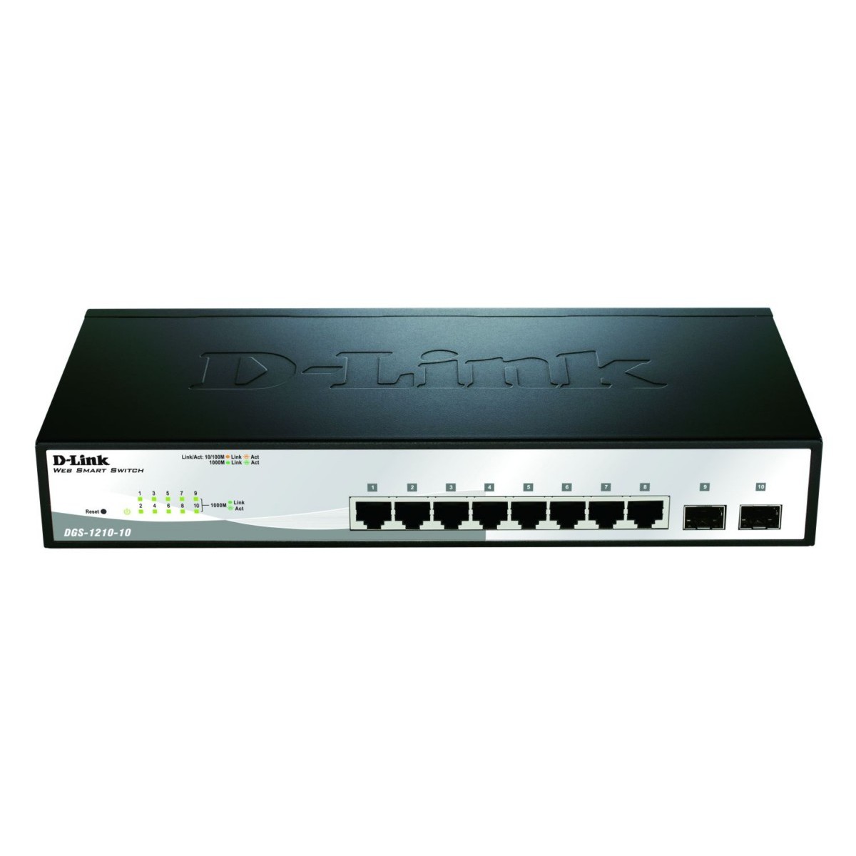 10-Port Gigabit Switch DGS-1210-10/E