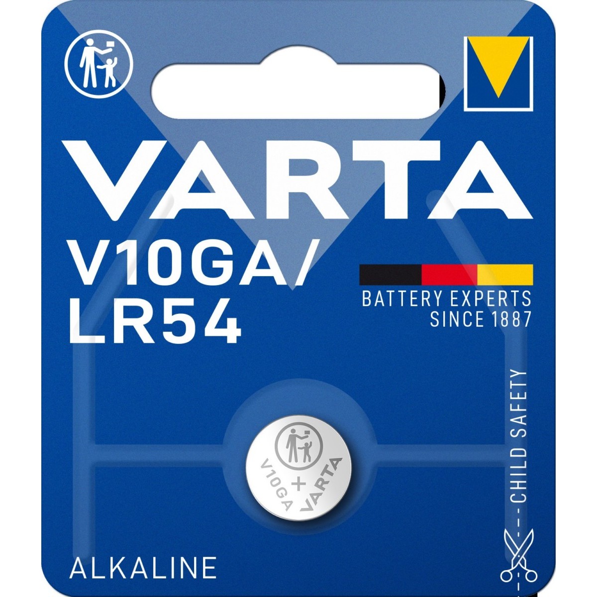Batterie Electronics V 10 GA Bli.1