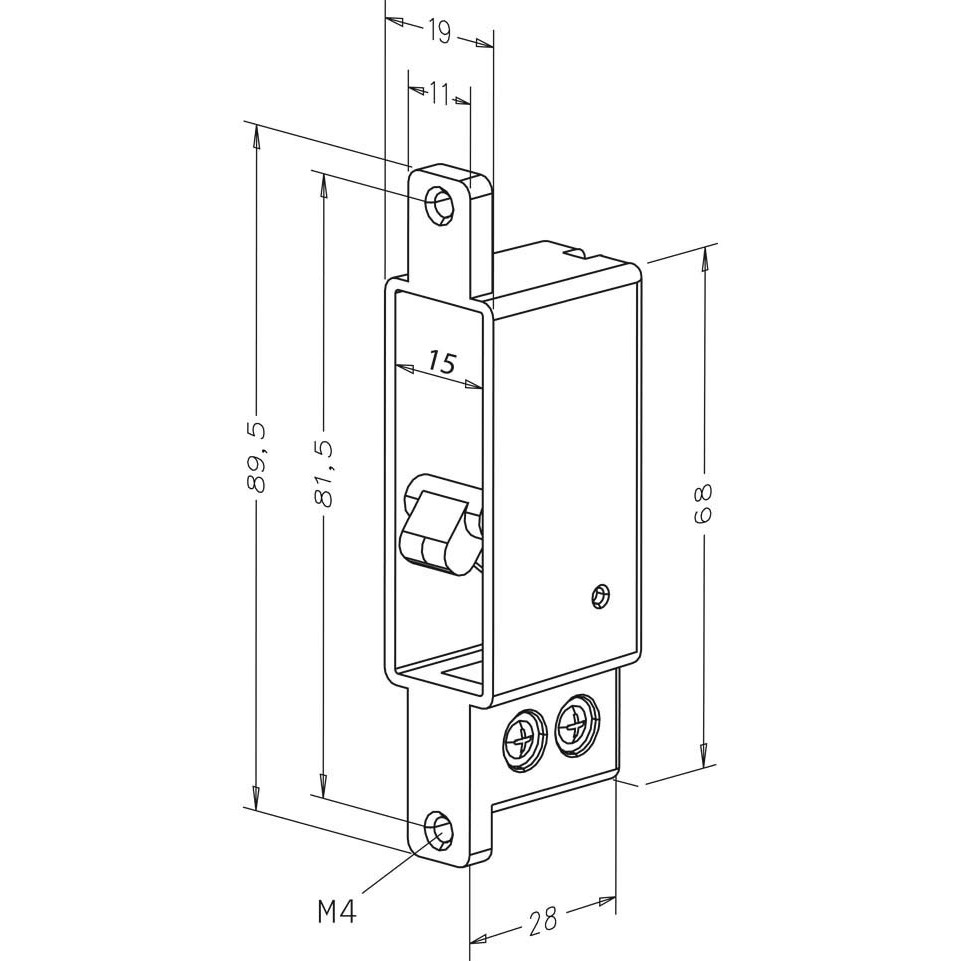 Riegelschaltkontakt 875-10-------00