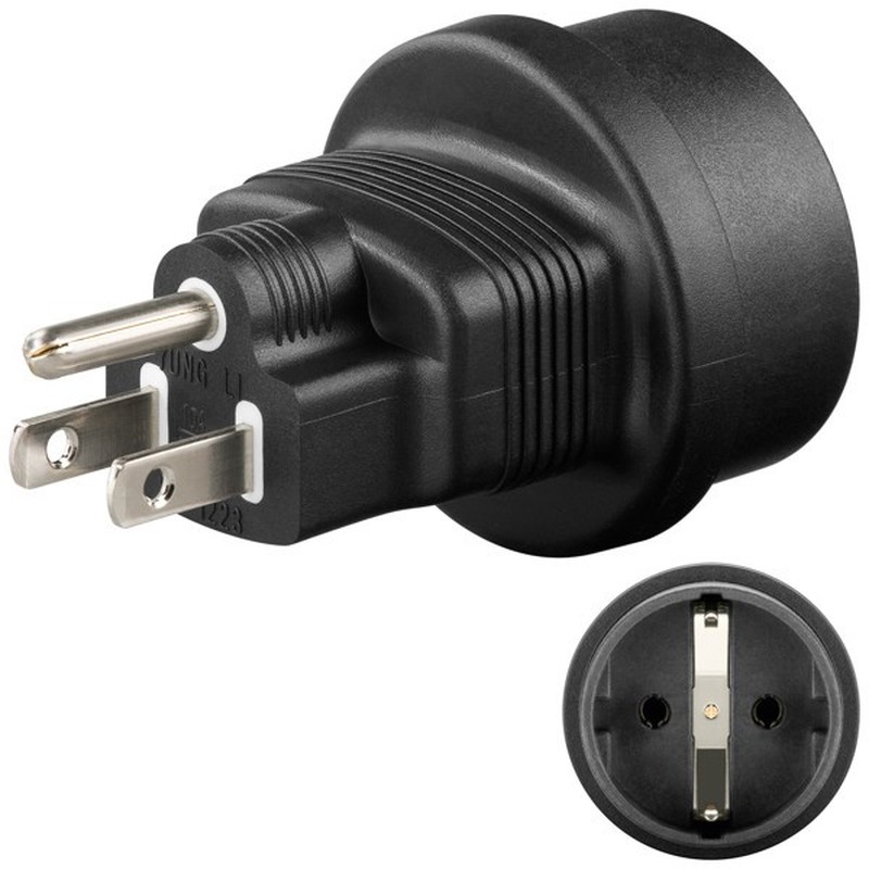 Reiseadapter Europa auf 95308