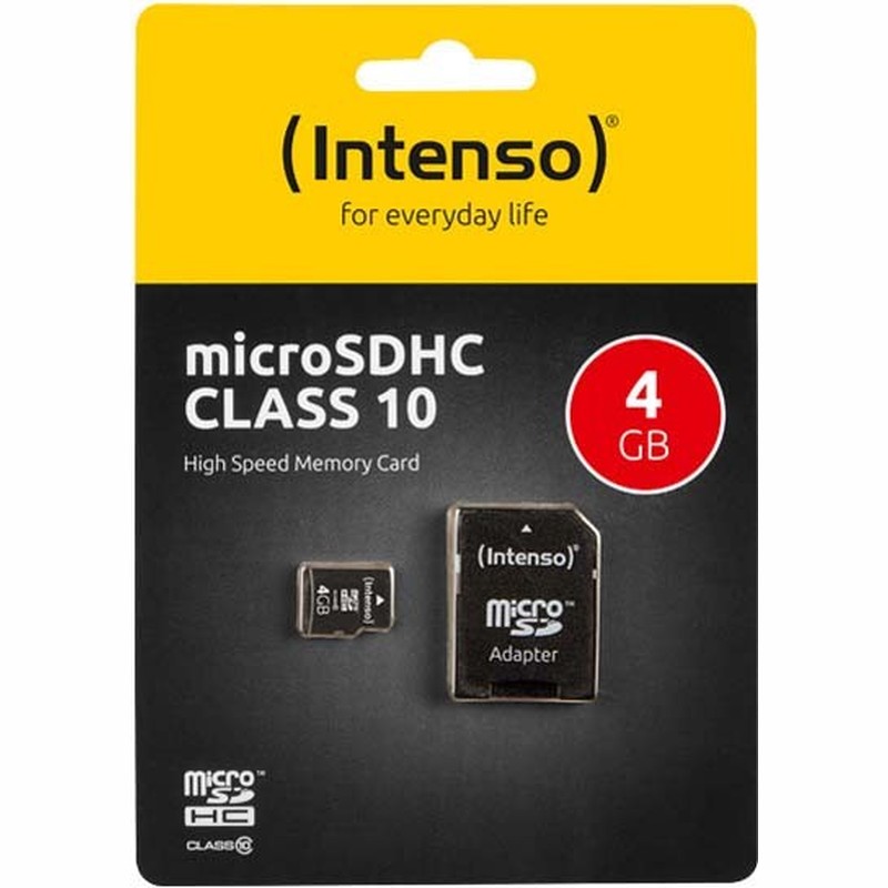 microSDHC Card  4GB 3413450