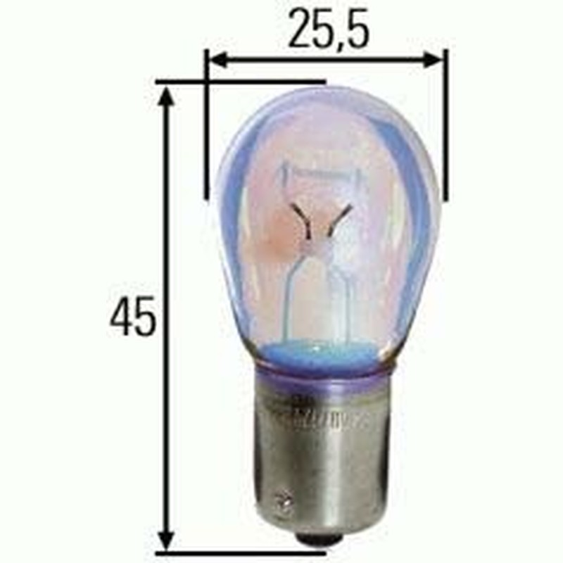 Fahrzeuglampe 24V15WBA15s