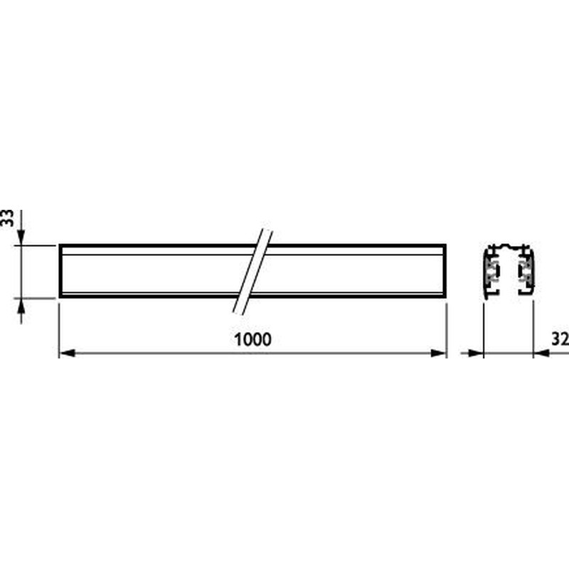3-Phasen-Stromschiene RBS750 #06538900