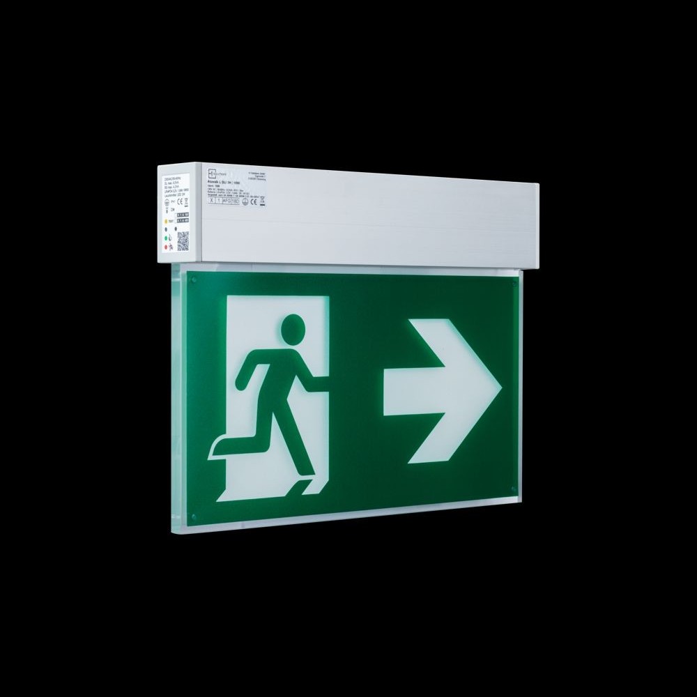Rettungszeichenleuchte Aluwalk L DLI 3H