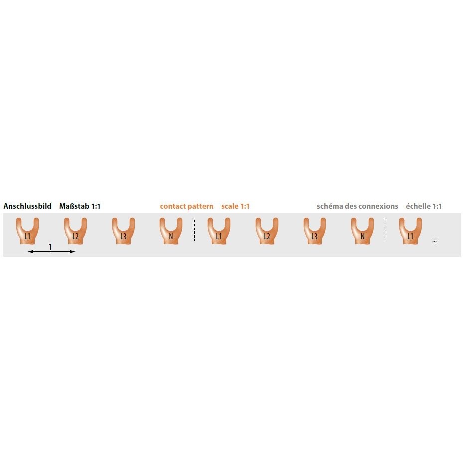 Phasenschiene G-4L-210/16