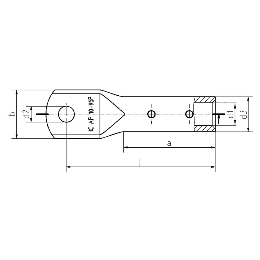 Al-Kabelschuh AF-Serie ICALF15012