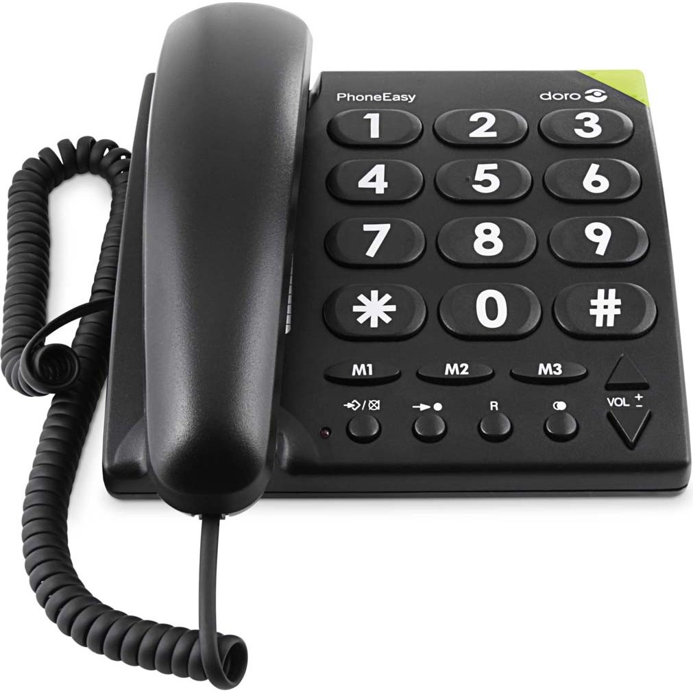 Großtastentelefon doroPhoneEasy311c sw