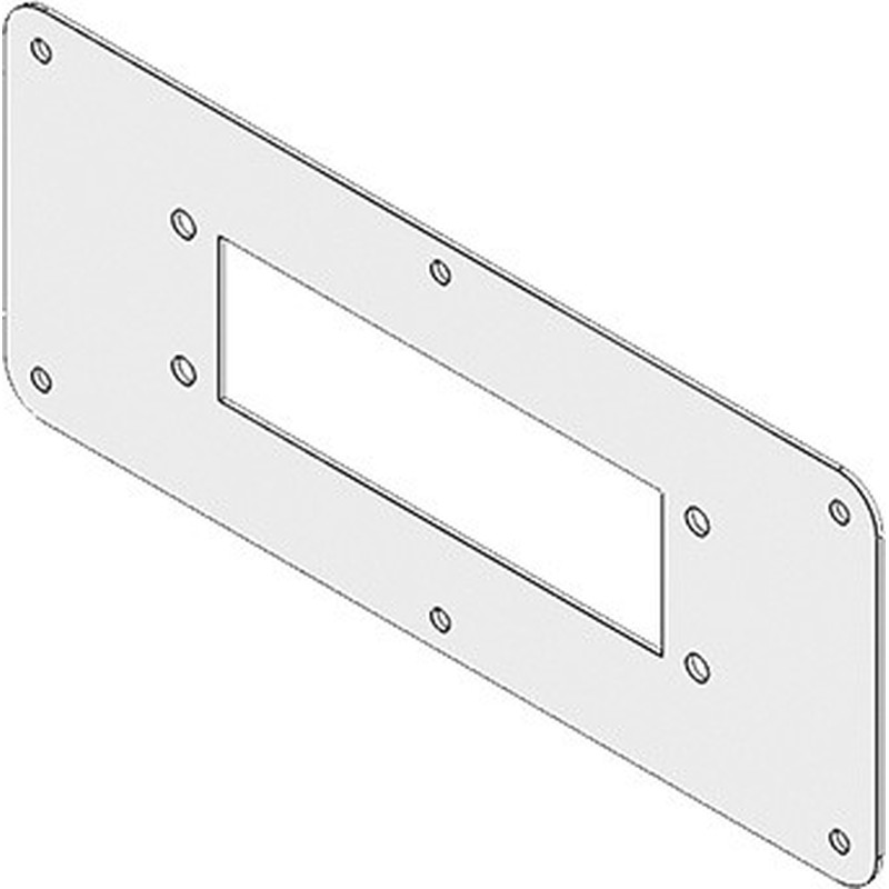 Kabelflanschplatte FPKL221x90/24RAL7035