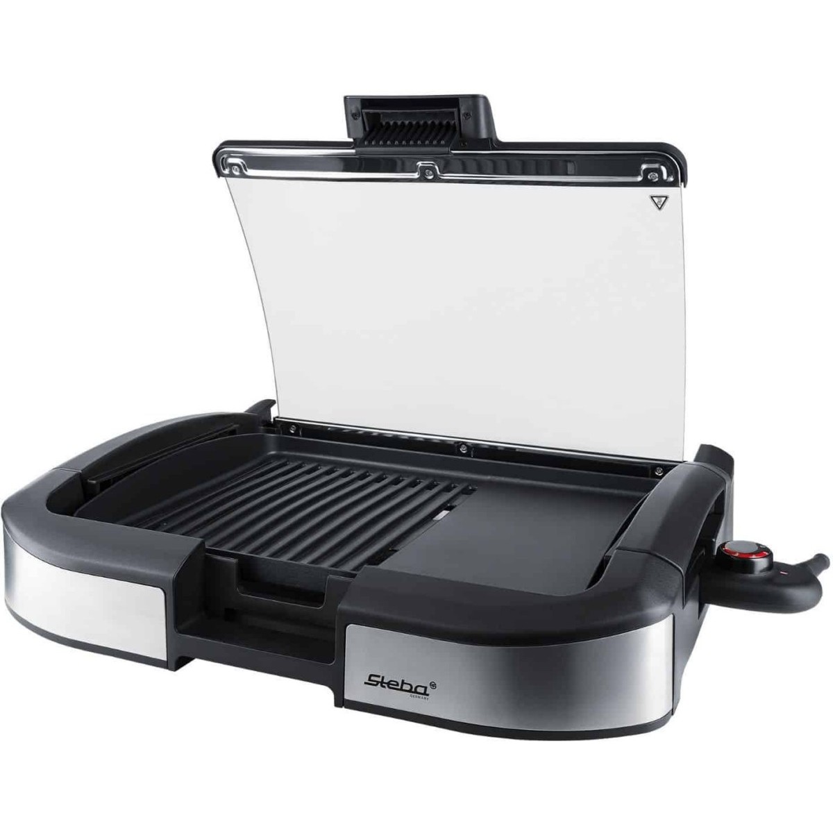 Barbecue-Tischgrill VG 195 sw/Glas