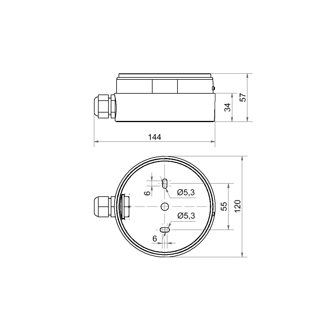 Adapter seitl. Kabelver. 26270002