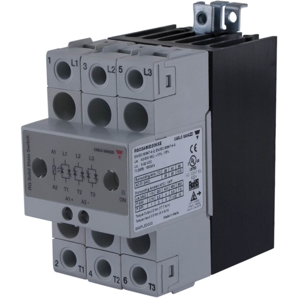 Halbleiterschütz RGC3A60D20KKE
