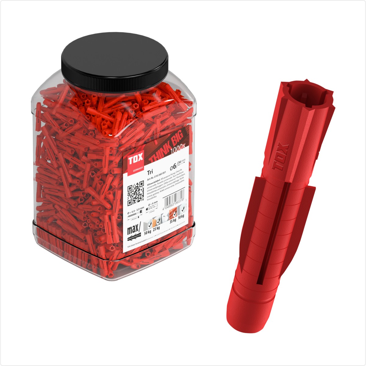 Allzweckdübel 010260001(VE1000)