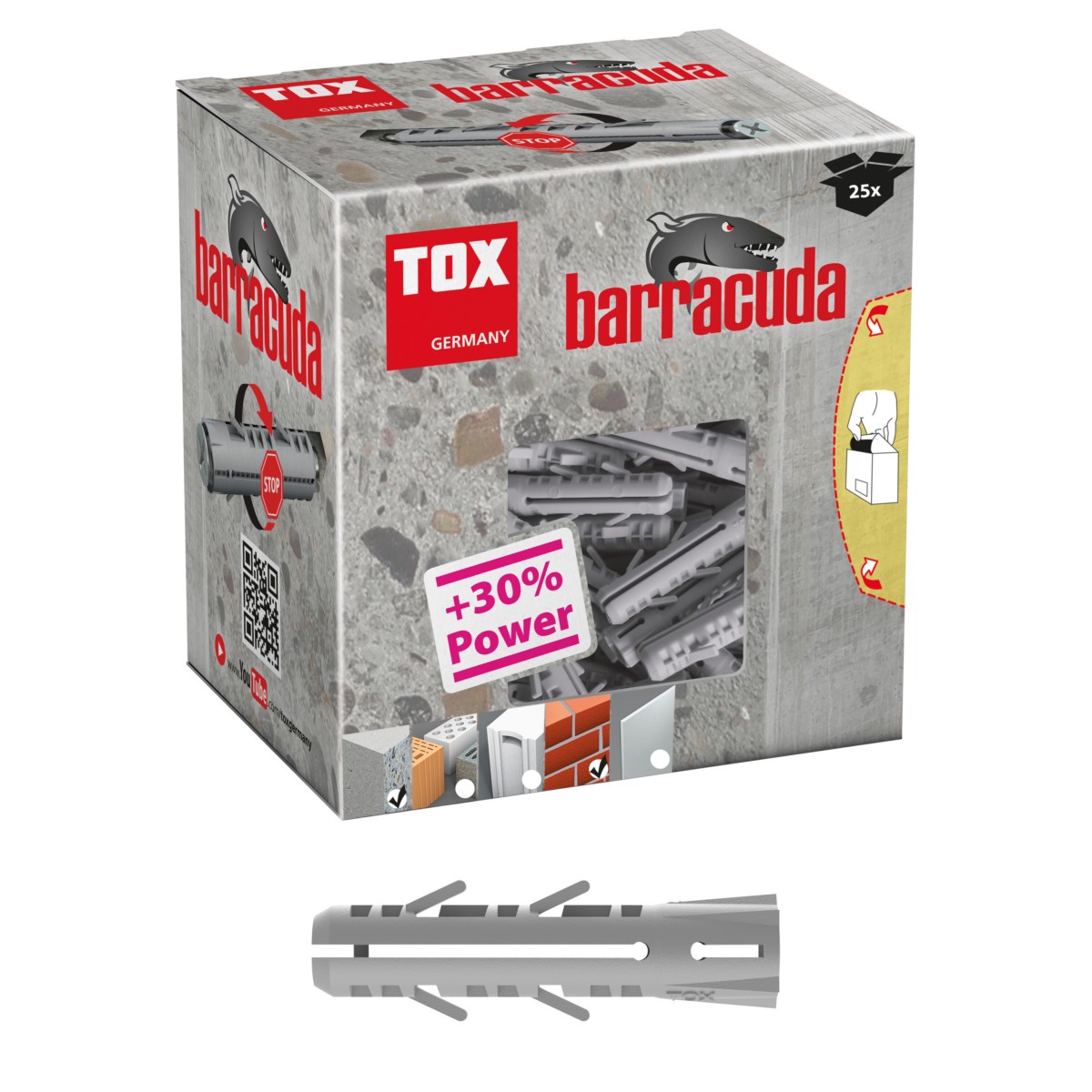 Spreizdübel Barracuda 12/60 KT