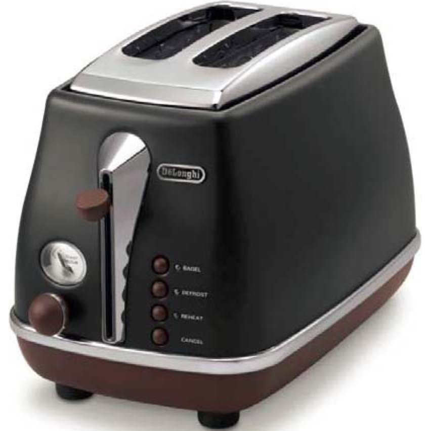 Toaster CTOV 2103.BKsw/leder